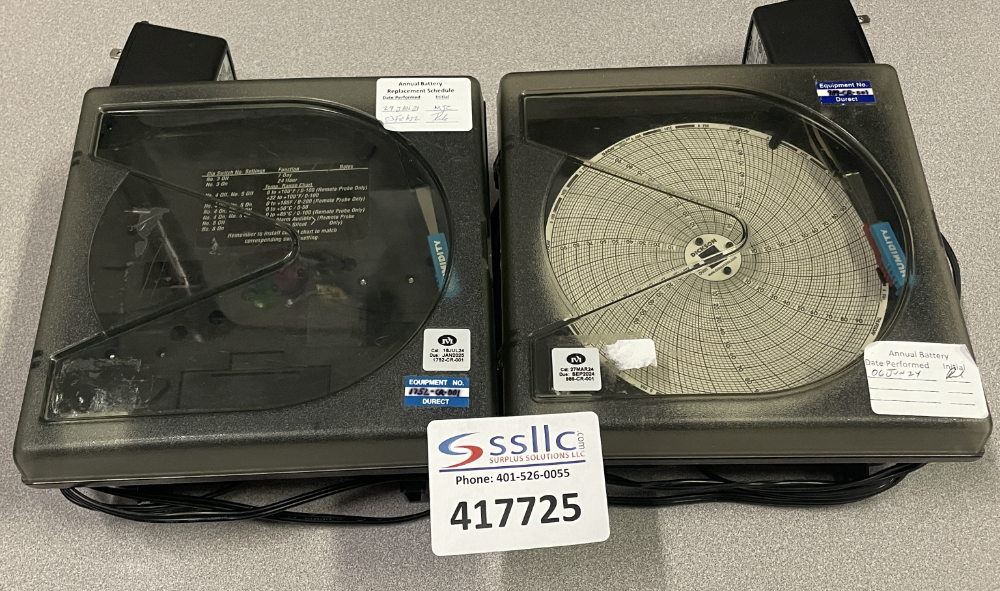 Image of Dickson TH600 Temperature and Humidity Chart Recorder QTY-2